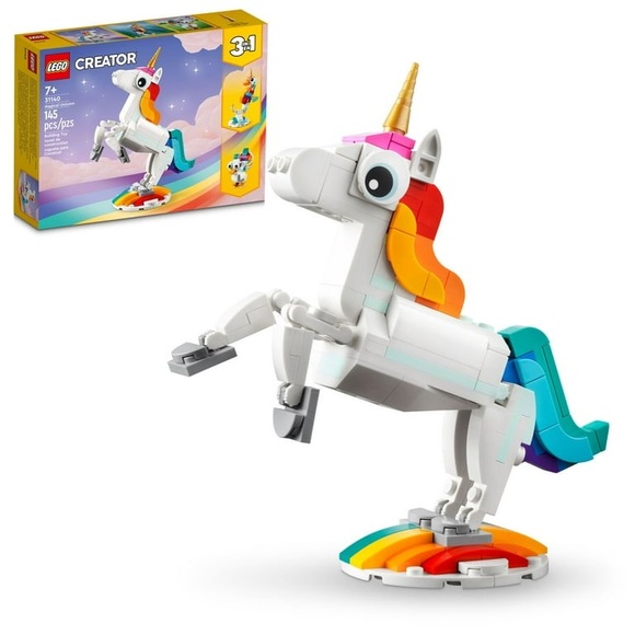 LEGO Creator 3 in 1 Magical Unicorn ~ 31140 ~ New - Picture 3 of 9